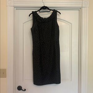 Kate Spade Navy and White Polka Dot Dress